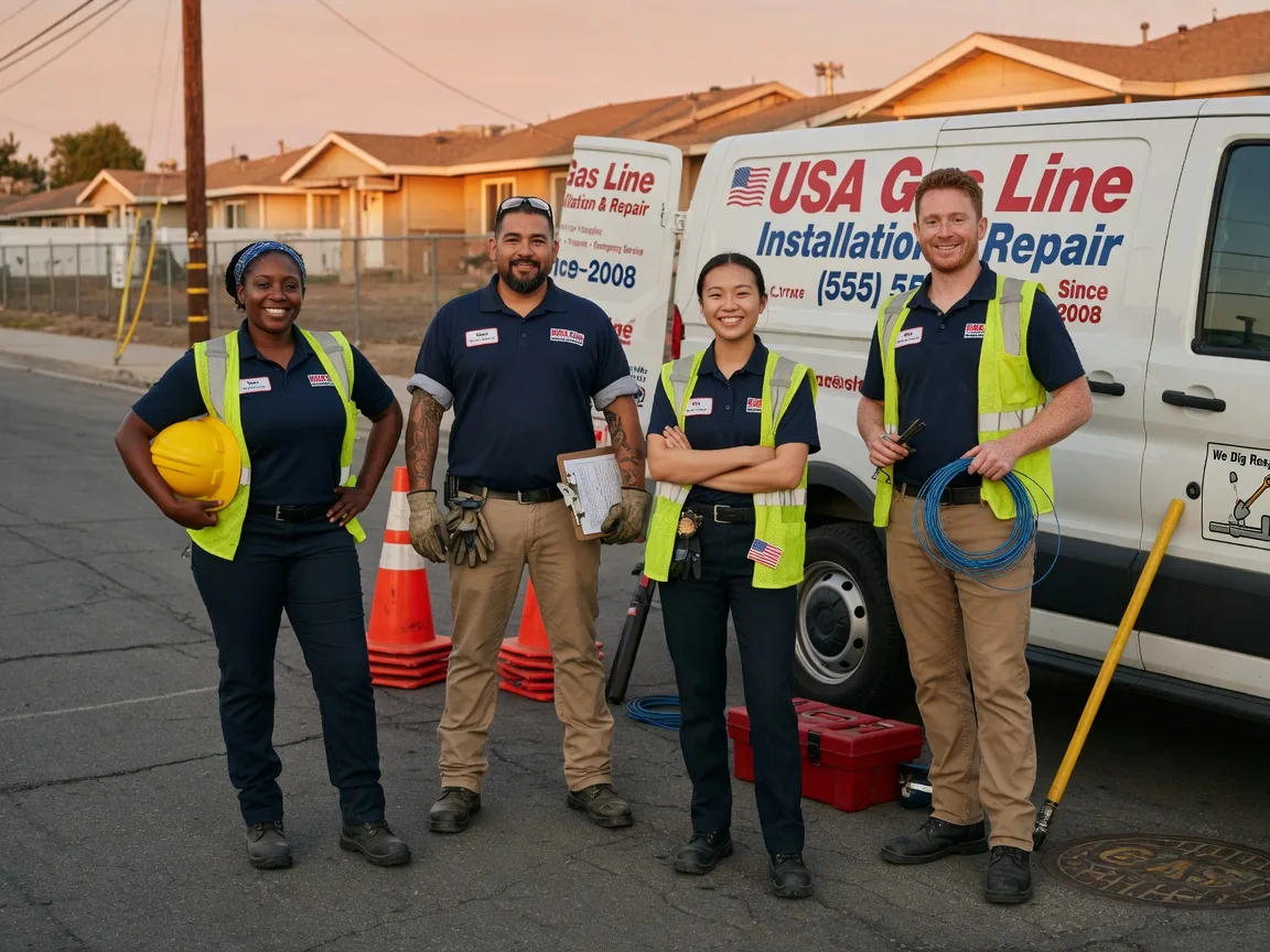 Gas Line Installation company in Sugarloaf, CA